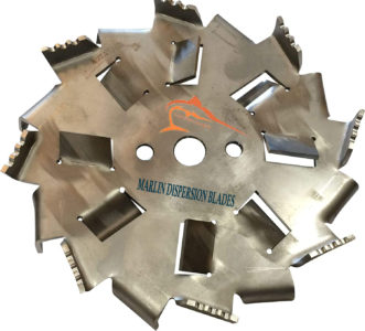 MIXING IMPELLERS-HIGH SHEAR DISPERSION BLADES MARLIN BRANDSAW TOOTH BLADE