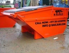 MANUFACTURED FROM GRADE ASTM A36 STEEL . GARBAGE SKIPS WHOLESALE FROM FACTORY.  MADE IN DUBAI