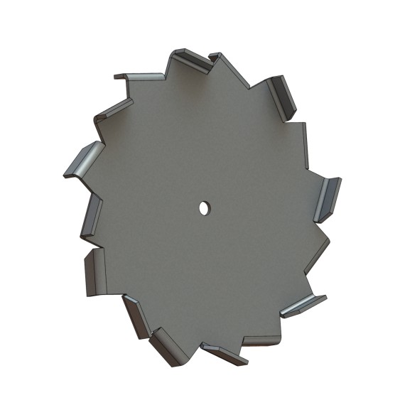 HIGH SHEAR MIXING IMPELLER DISPERSION BLADES