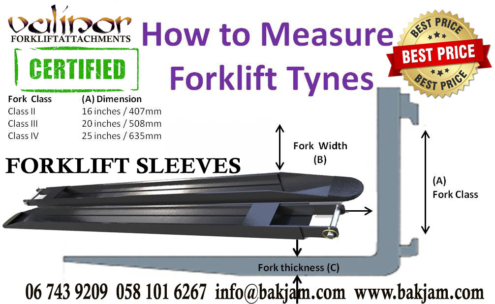 FORKLIFT ATTACHMENTS SLEEVES -iv