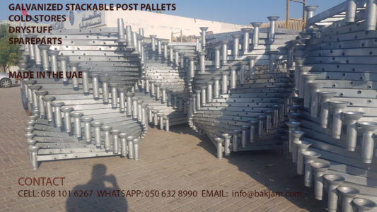 GALVANIZED STEEL PALLETS