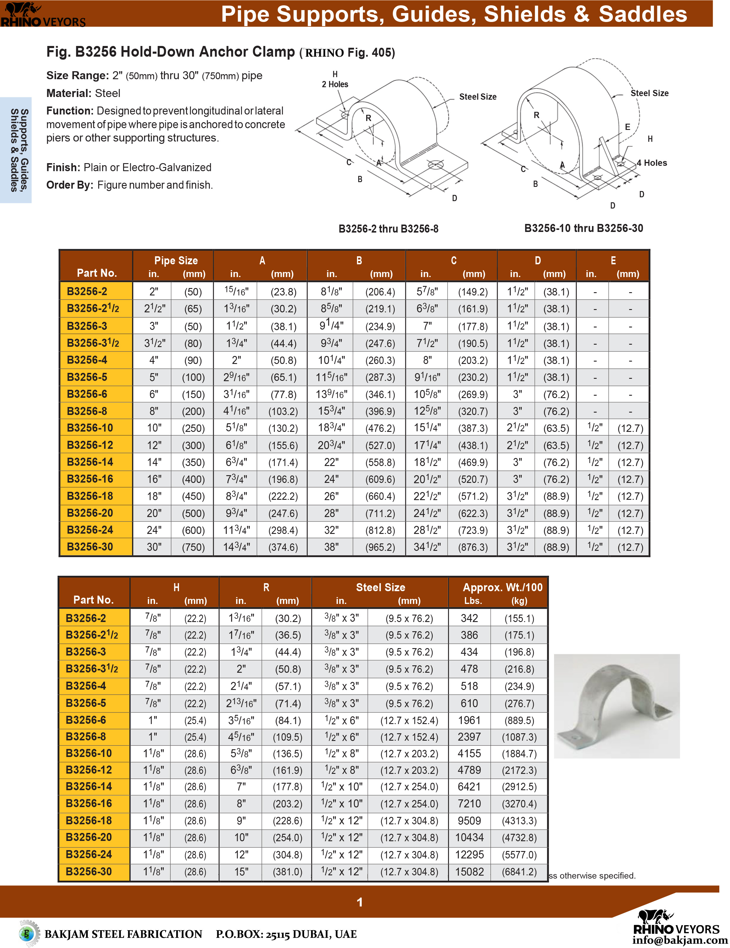 Cooper BLine Pipe Hangers & Mechanical Supports Pipe Suppor