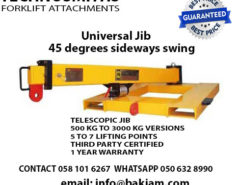 FORKLIFT ATTACHMENTS, FORKLIFT TELESCOPIC JIBS AND BOOMS