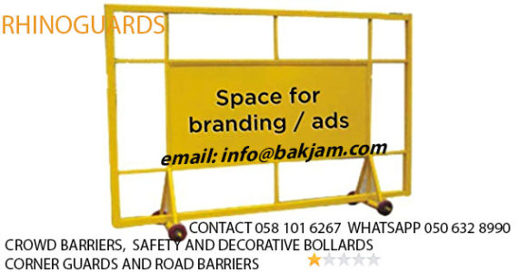 SAFETY BARRIERS-ROAD BARRIERS-GUARD RAILS-CRASH BARRIERS-II UAE