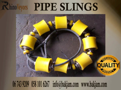 Pipe Slings Handling Accessories, manufactured by RhinoVeyors, essential pipe handling accessory