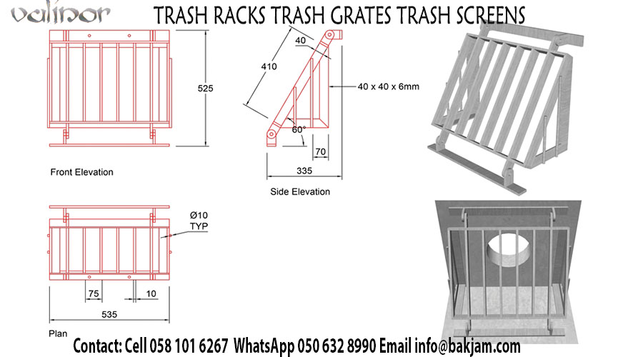 trash racks trash screens
